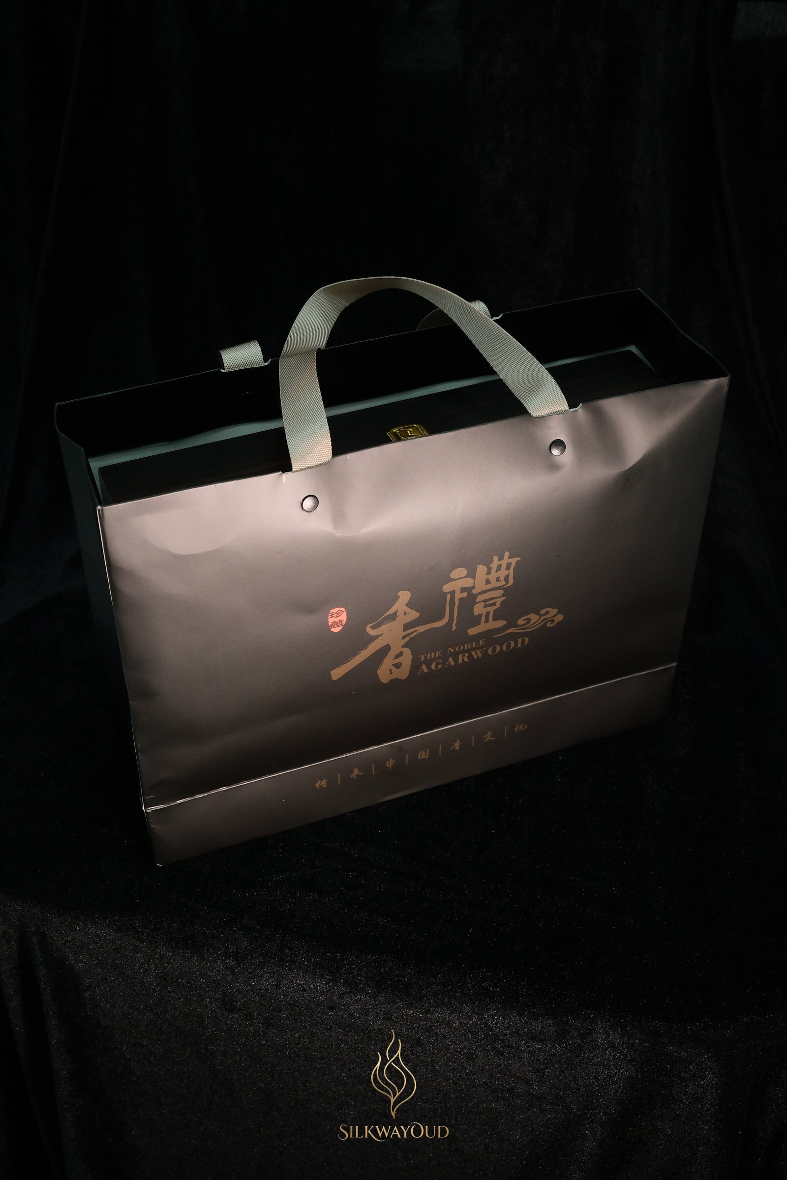 Silkway Oud gift box for US agarwood buyer guide