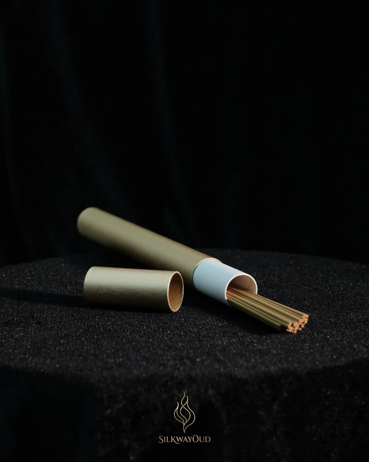 Mabkhara ritual with oud incense and heating chips