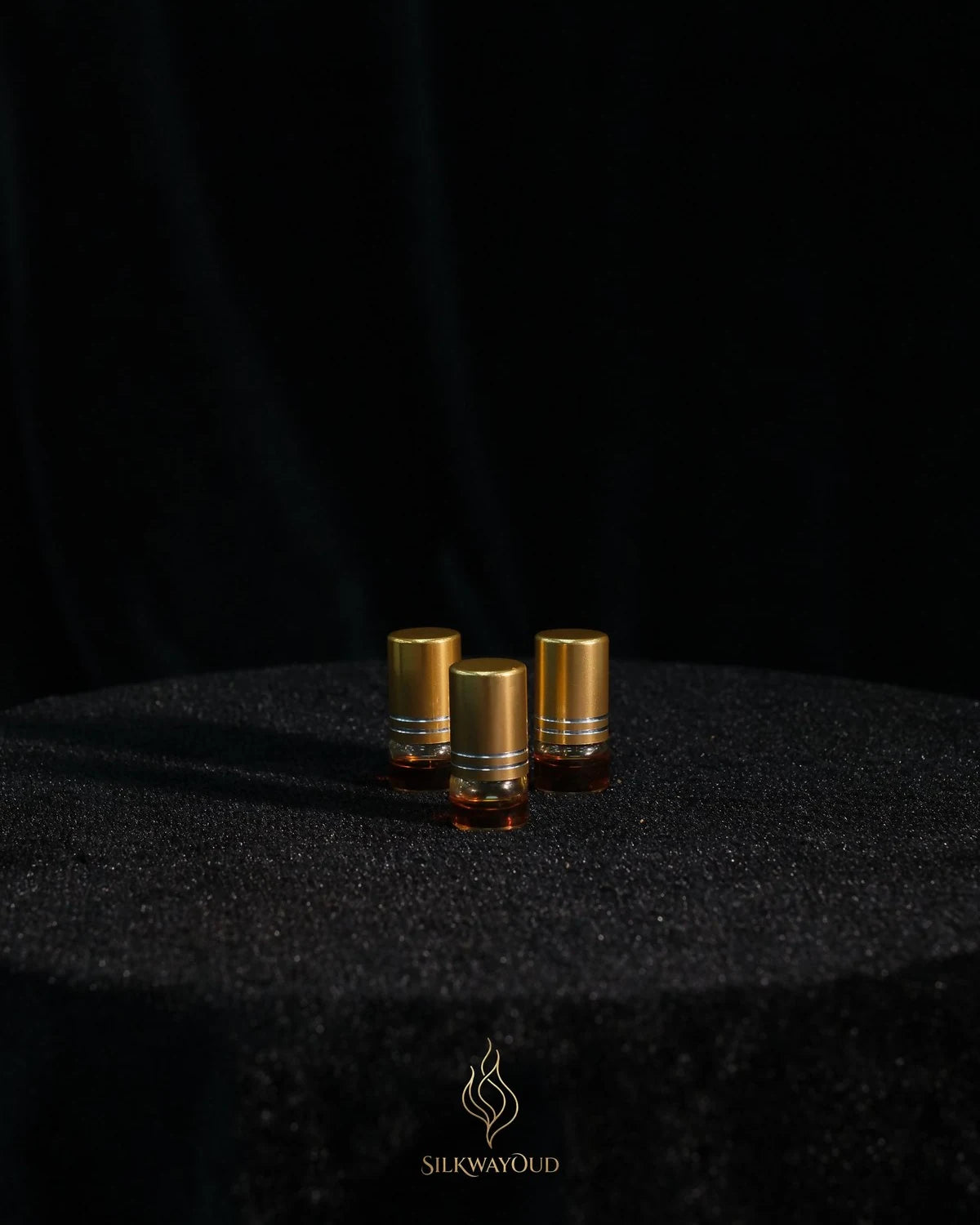 Oud oil bottles for attar and mukhallat comparison
