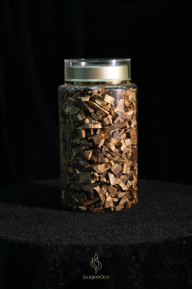 Maoming Grade A Agarwood Bakhoor Heating Chips - 50g Main Image