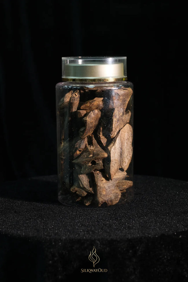 Maoming Grade S Agarwood Bakhoor Heating Chips - 50g Main Image