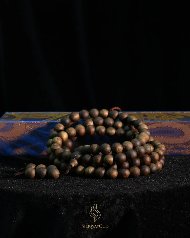 Maoming Grade S Agarwood Tasbih - 99 Beads Main Image